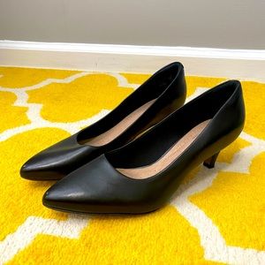 Clarks Black Linvale Jerica Pump
